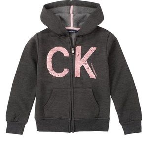 Calvin Klein Girl Hoodie Size L 12-14